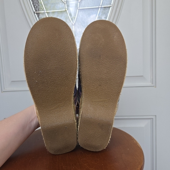 Dansko Professional Jute Artisan Weave Espadrille Clog - Picture 9 of 11